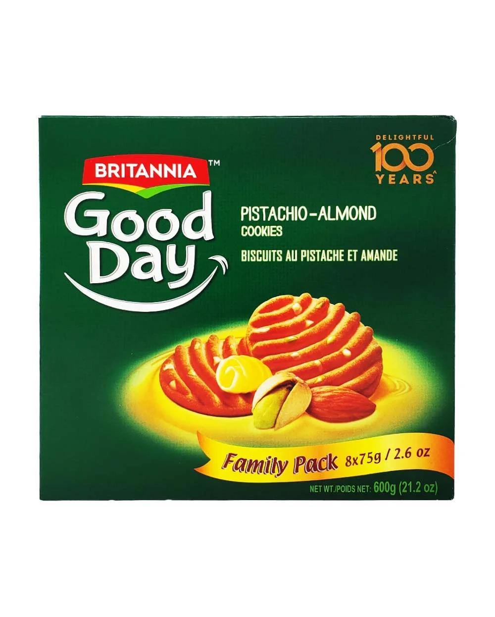 Britannia Britannia Good Day Pistachio Almond Cookies 